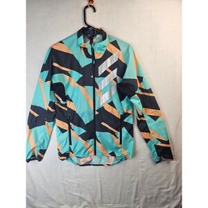 Adidas Terrex Agravic Windweave Jacket Mens Small Geometric Camo Windbreaker